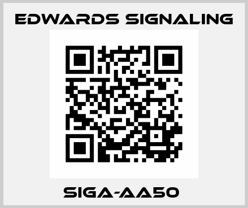 SIGA-AA50  Edwards Signaling