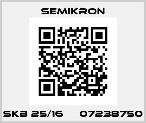 SKB 25/16     07238750 Semikron