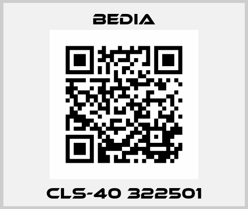 CLS-40 322501 Bedia