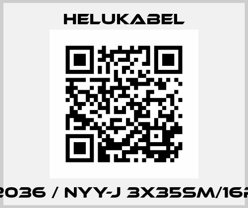 32036 / NYY-J 3X35SM/16RE Helukabel