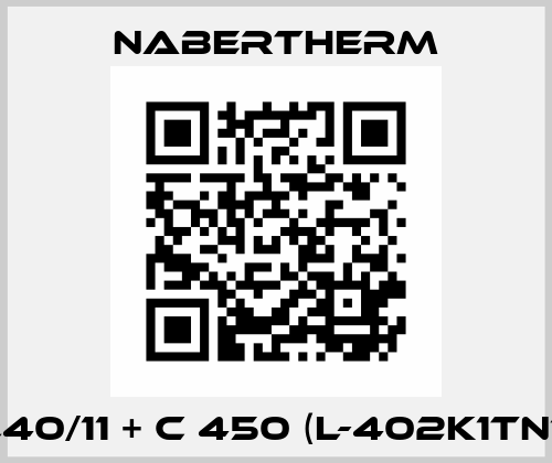 L40/11 + C 450 (L-402K1TN1) Nabertherm