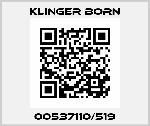 00537110/519 Klinger Born