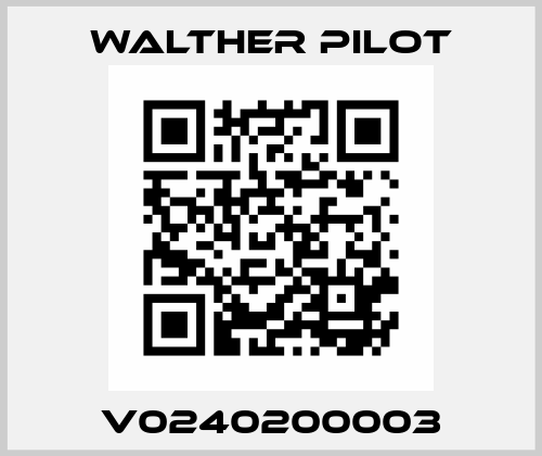 V0240200003 Walther Pilot