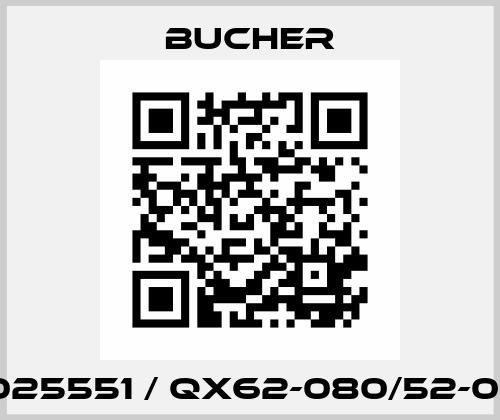 100025551 / QX62-080/52-063R Bucher