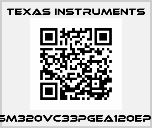 SM320VC33PGEA120EP  Texas Instruments