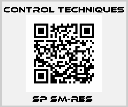 SP SM-RES  Control Techniques