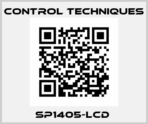 SP1405-LCD  Control Techniques