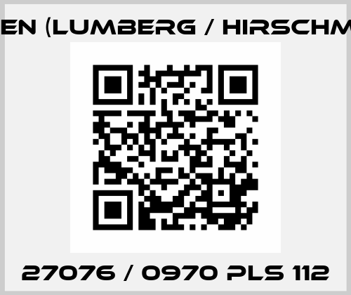 27076 / 0970 PLS 112 Lumberg (Belden)