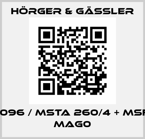 108096 / MSTA 260/4 + MsFe + Mag0 Hörger & Gässler