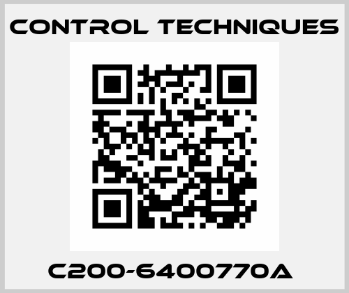 C200-6400770A  Control Techniques