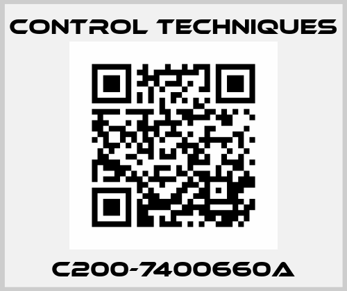C200-7400660A Control Techniques