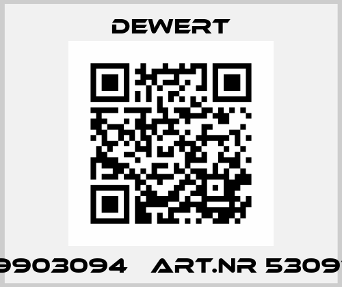 9903094   Art.nr 53091 DEWERT