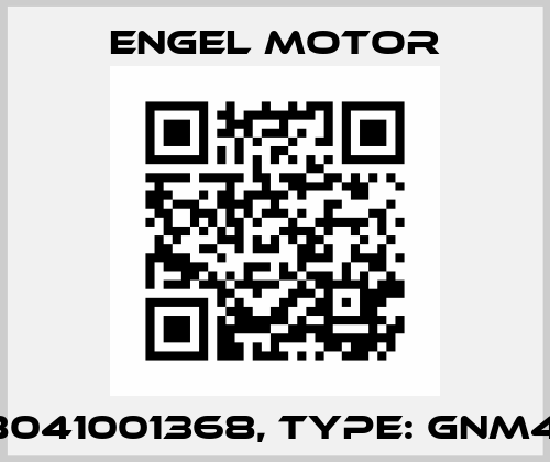 P/N: 8041001368, Type: GNM4150A Engel Motor