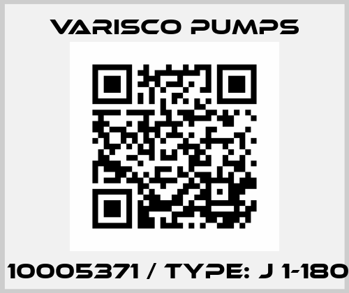 PN: 10005371 / Type: J 1-180 GS Varisco pumps