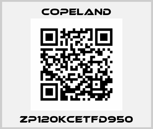 ZP120KCETFD950 Copeland