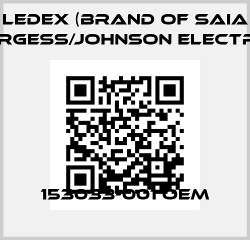 153033-001 OEM Ledex (brand of Saia Burgess/Johnson Electric)