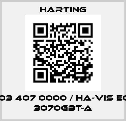 24 03 407 0000 / Ha-VIS eCon 3070GBT-A Harting