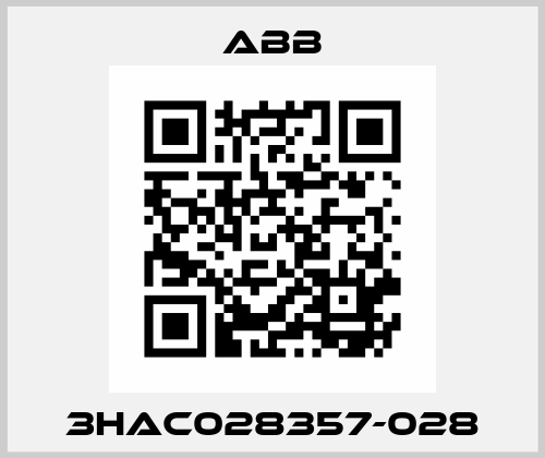 3HAC028357-028 ABB