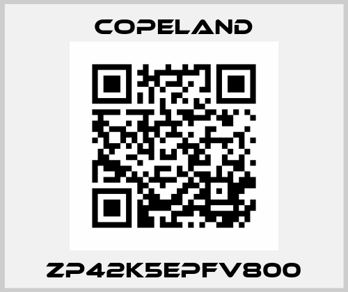 ZP42K5EPFV800 Copeland