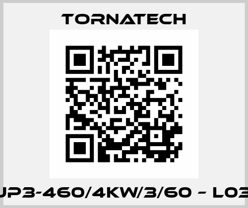 JP3-460/4KW/3/60 – L03 TornaTech
