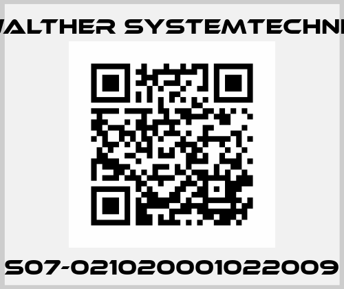 S07-021020001022009 Walther Systemtechnik