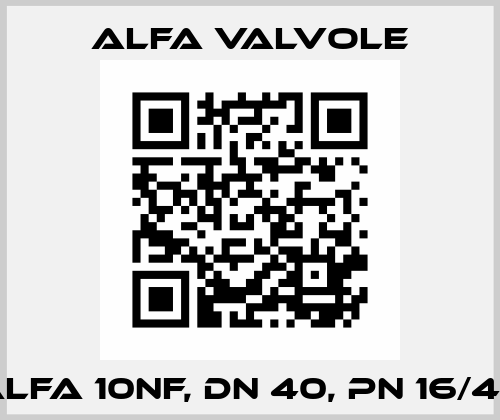 ALFA 10NF, DN 40, PN 16/40 Alfa Valvole