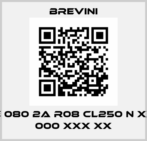 BG E 080 2A R08 CL250 N XXXX 000 XXX XX Brevini