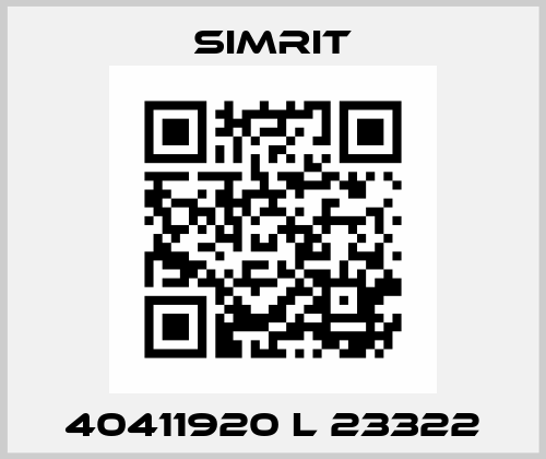 40411920 l 23322 SIMRIT