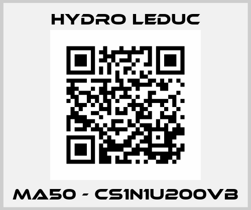 MA50 - CS1N1U200VB Hydro Leduc