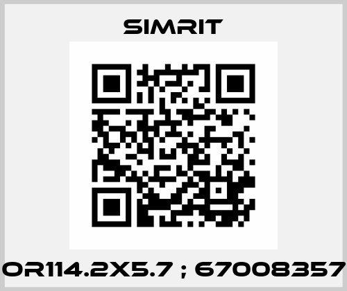 OR114.2X5.7 ; 67008357 SIMRIT