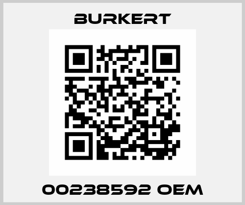00238592 OEM Burkert