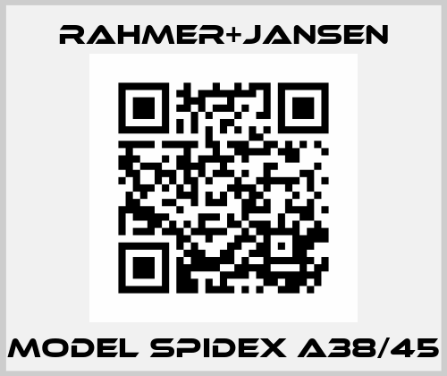 Model SPIDEX A38/45 Rahmer+Jansen