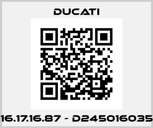 416.17.16.87 - D2450160350 Ducati