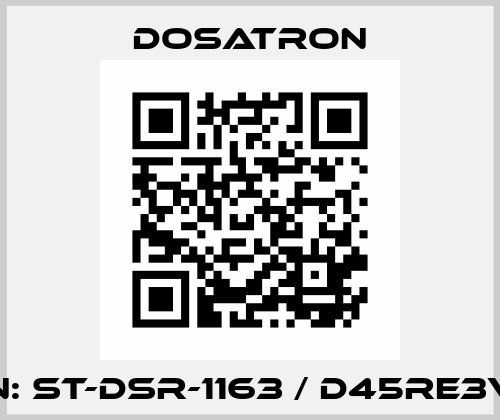 PN: ST-DSR-1163 / D45RE3VF Dosatron