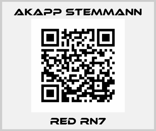 red RN7 Akapp Stemmann