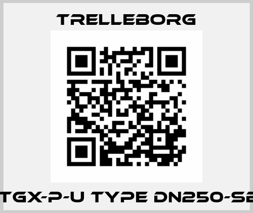 8-TGX-P-U Type DN250-SBR Trelleborg