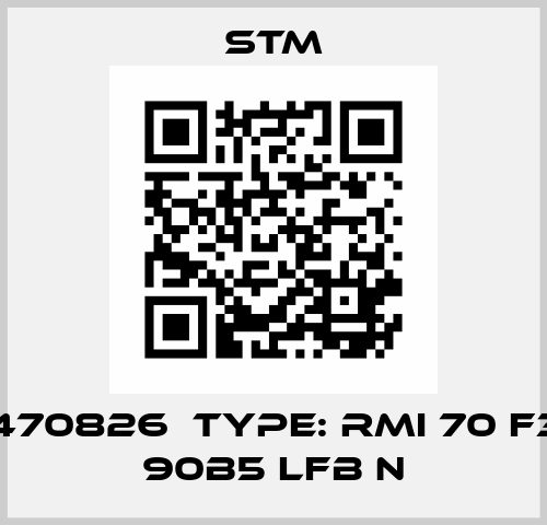 2101470826  TYPE: RMI 70 F3 1/15 90B5 LFB N Stm