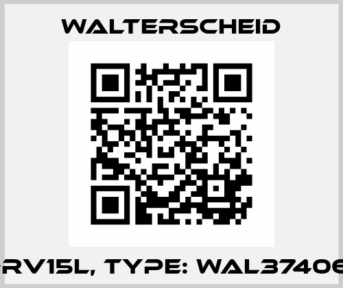 P-RV15L, Type: WAL374066 Walterscheid