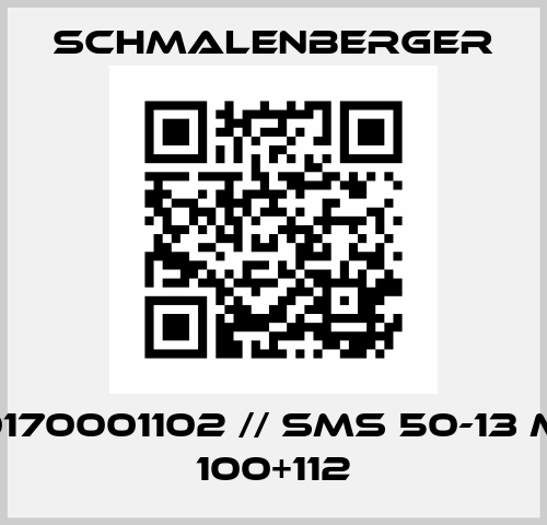 020170001102 // SMS 50-13 MBG 100+112 Schmalenberger