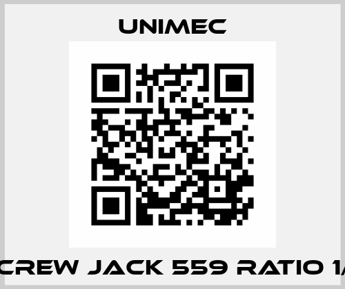 SCREW JACK 559 Ratio 1/5 Unimec