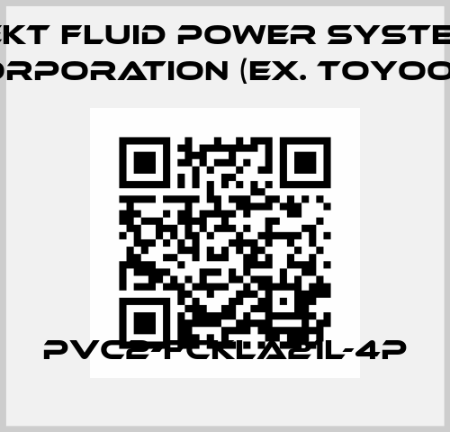 PVC2-FCKLA21L-4P JTEKT FLUID POWER SYSTEMS CORPORATION (ex. Toyooki)