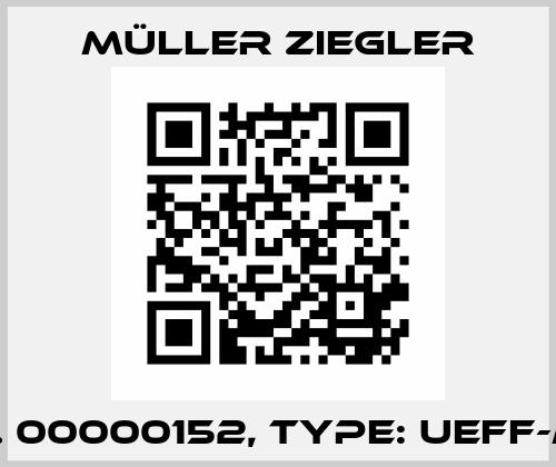 Nr. 00000152, Type: Ueff-MU Müller Ziegler