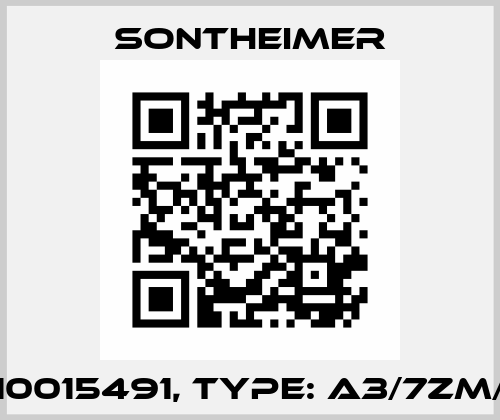 P/N: 10015491, Type: A3/7ZM/F601 Sontheimer