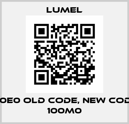 P18-100E0 old code, new code  P18 100M0 LUMEL