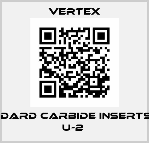 standard carbide inserts for U-2  Vertex