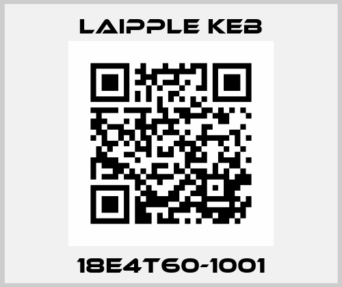 18E4T60-1001 LAIPPLE KEB
