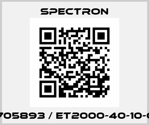 71705893 / ET2000-40-10-O2 Spectron