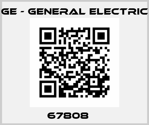 67808     GE - General Electric