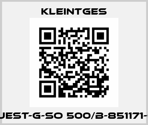 KUEST-G-SO 500/B-851171-01 Kleintges