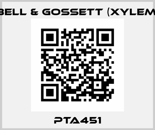 PTA451 Bell & Gossett (Xylem)